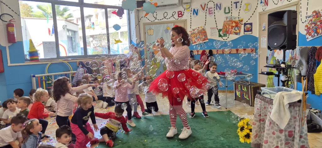 Salento e in tutta la Puglia Spettacolo di Bolle di Sapone